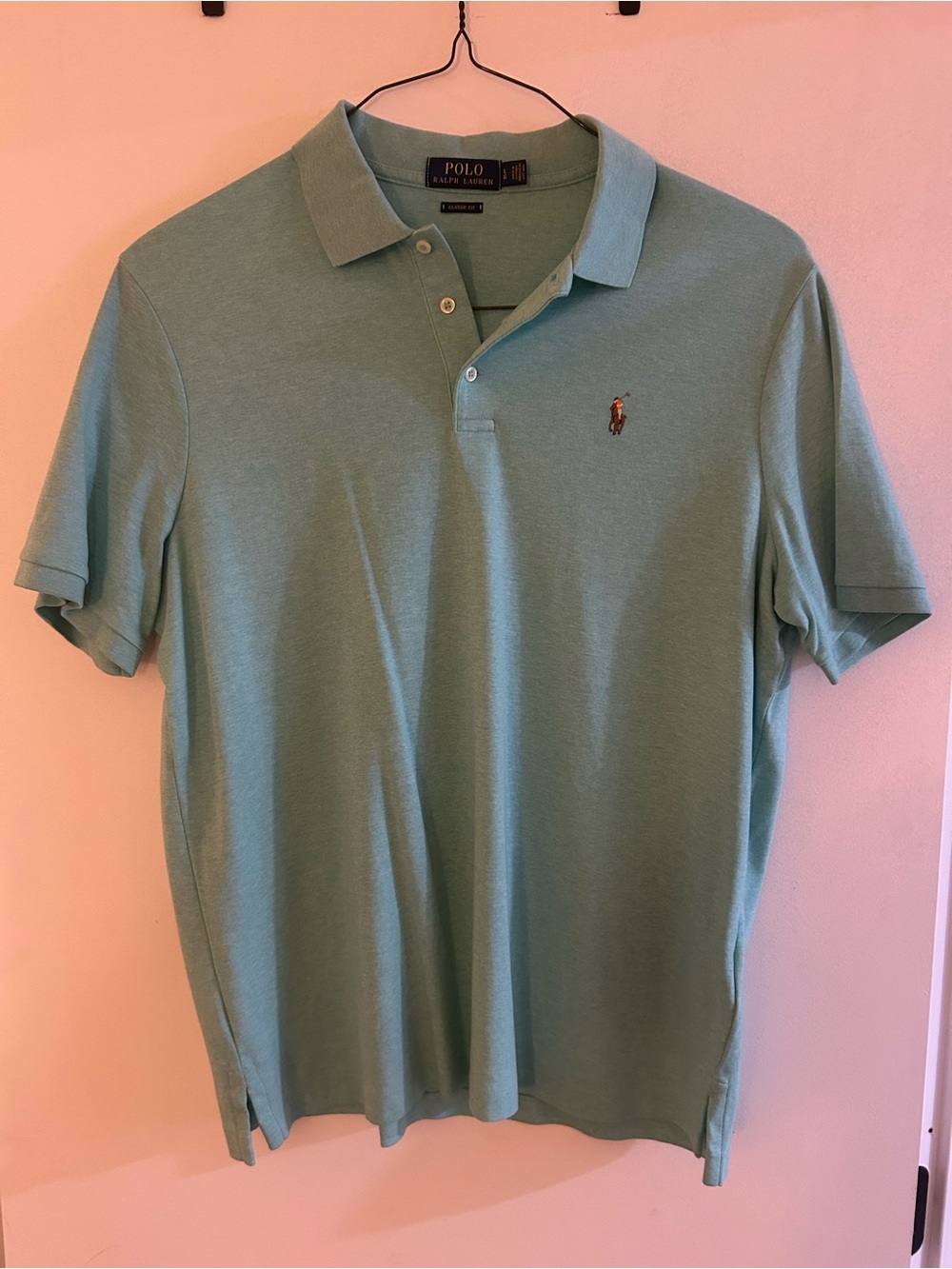Polo by Ralph Lauren Mint Green Short-Sleeve Polo